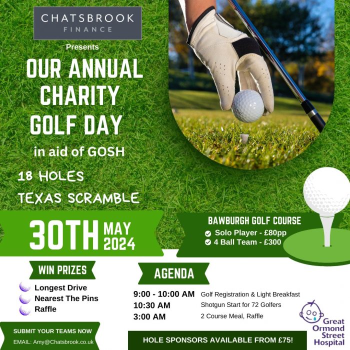 Charity Golf Poster